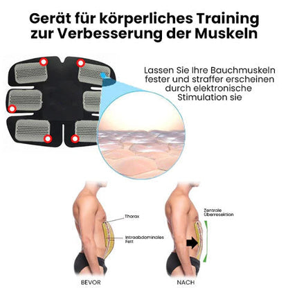 Oveallgo™ InShape X Diskretes EMS-Abs-Trainingskissen