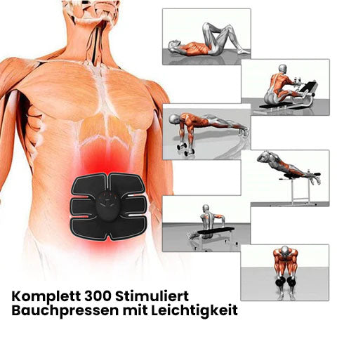 Oveallgo™ InShape Profi Diskretes EMS-Abs-Trainingskissen