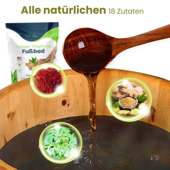 Oveallgo™ PLUS Kräuter-Entgiftungs-Fußbad-Perlen