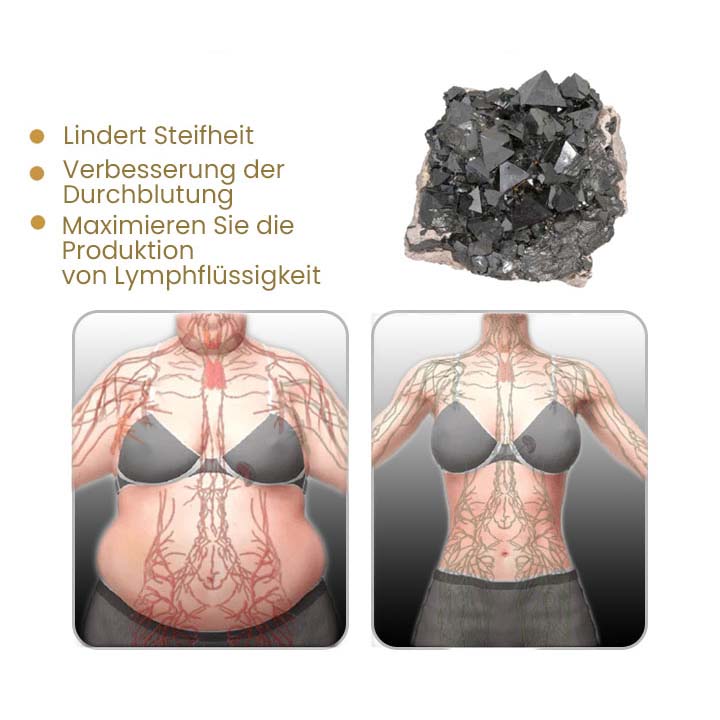 Oveallgo™ Meliora Magnetit Kreuz und Quer Lymphvital Ring