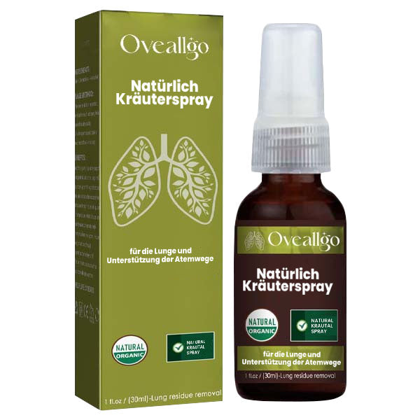 Oveallgo™ Natürliches Kräuterspray zur Unterstützung von Lunge und Atemwegen