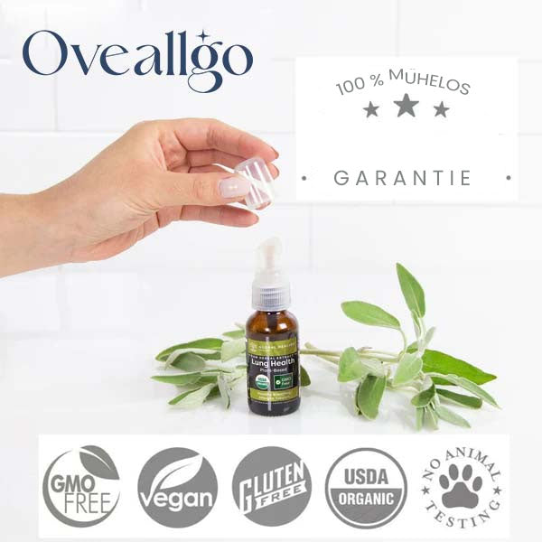 Oveallgo™ Natürliches Kräuterspray zur Unterstützung von Lunge und Atemwegen