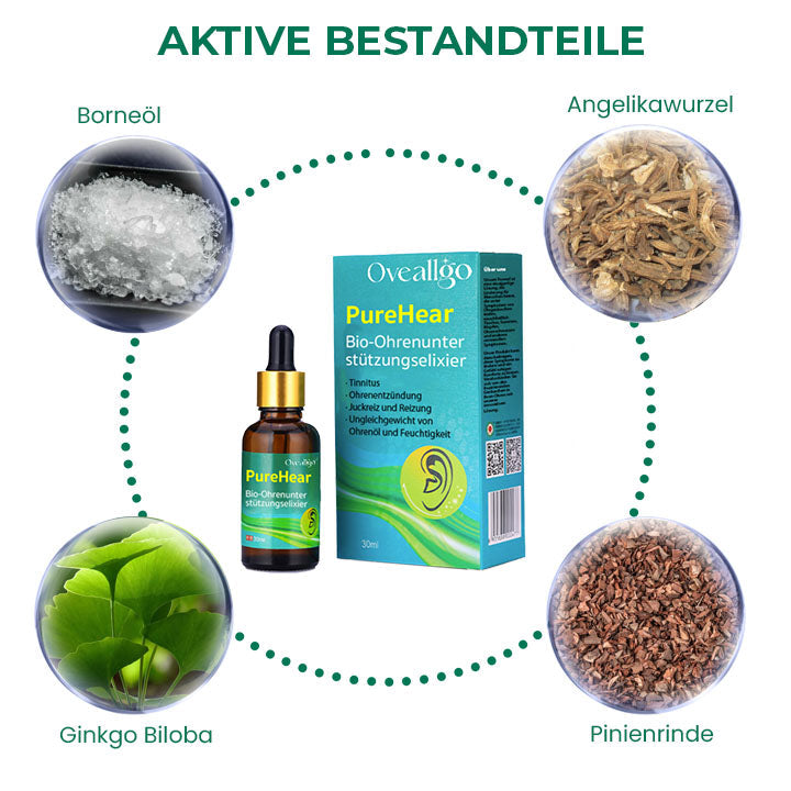 Oveallgo™ PureHear Profi Bio-Ohrenunterstützungselixier