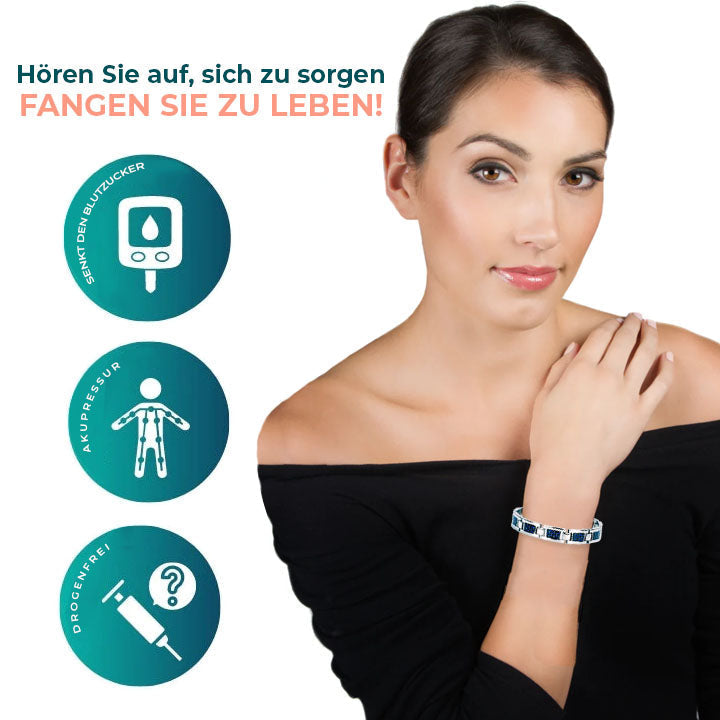 Oveallgo™ SugarSteady EX Lvmphvity Magnesium-Armband