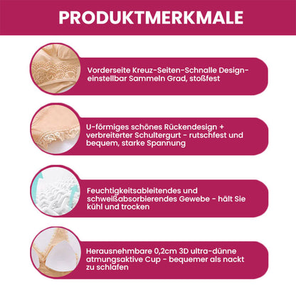Oveallgo™ Pro Turmalin formender, kabelloser, seidiger BH
