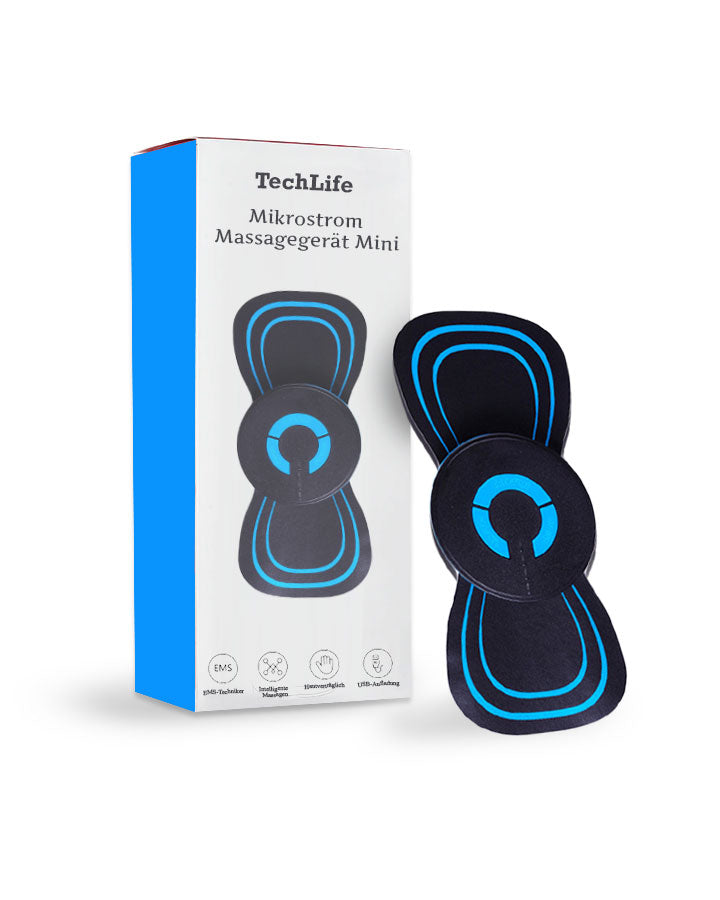 TechLife Profi Mikrostrom-Massagegerät Mini