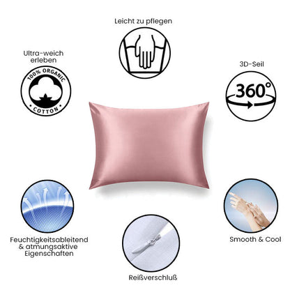 Thiccfitts™ Deluxe Silk Anti-Acne Kopfkissenbezug
