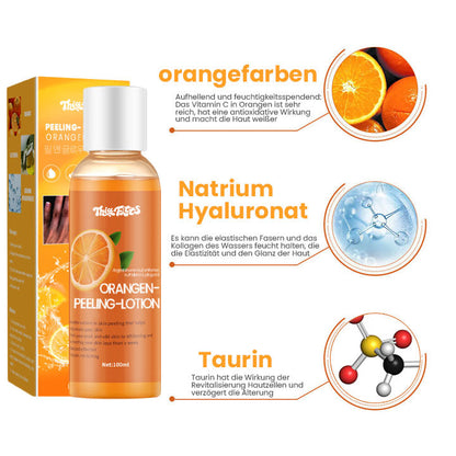 Thiccfitts™ AURA Koreanische Orangen-Peeling- und Glow-Lotion