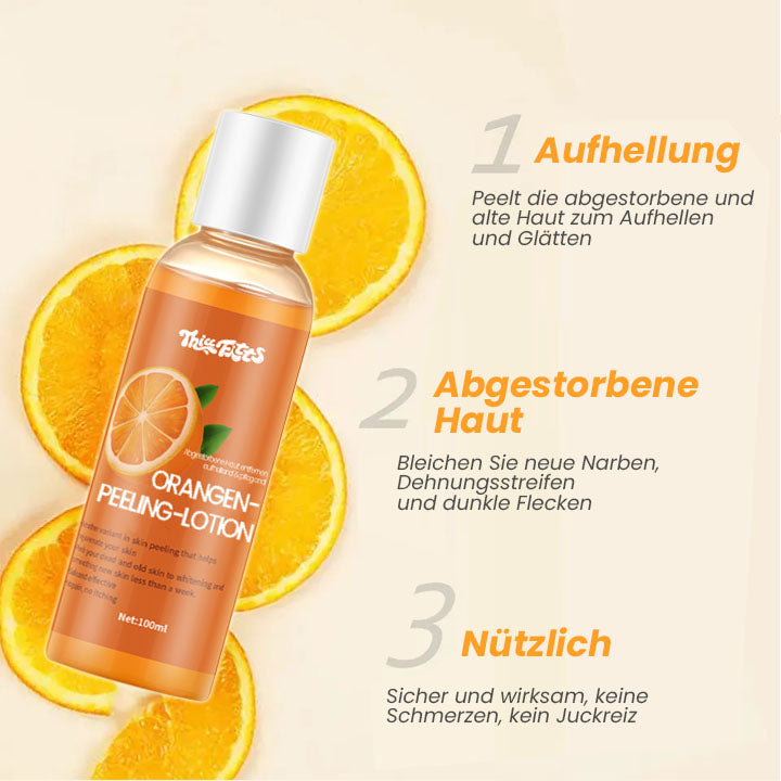 Thiccfitts™ AURA Koreanische Orangen-Peeling- und Glow-Lotion