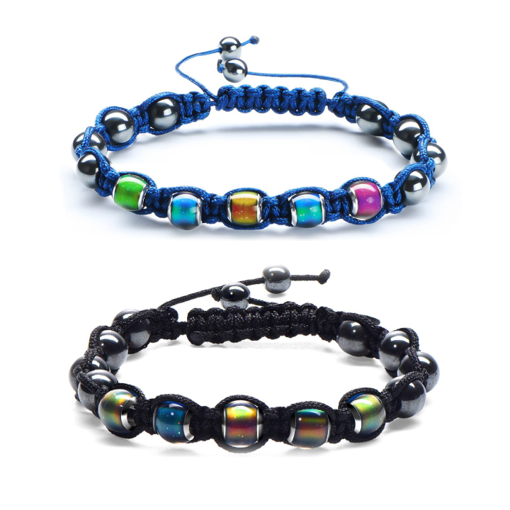 Ida CheroviPlus Thermochrome Perle Lymphe entgiften Armbänder
